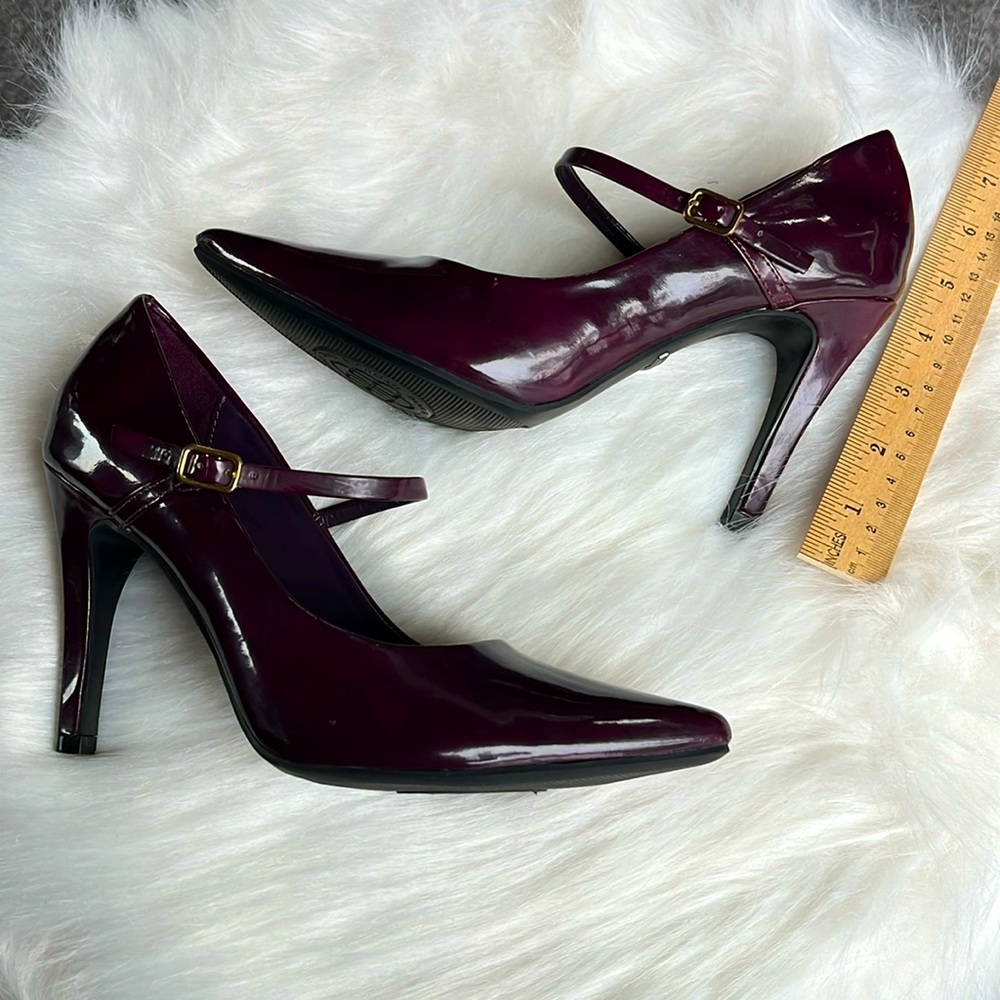 Worthington Dark Purple Mary Janes size 6 1/2